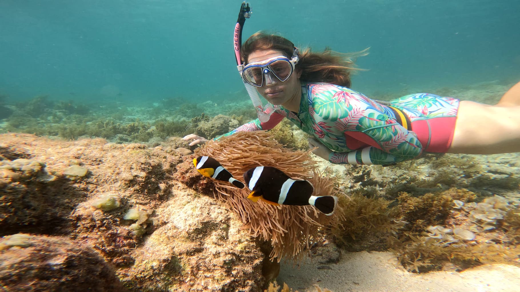 Jade Irisarri en Isla Mauricio